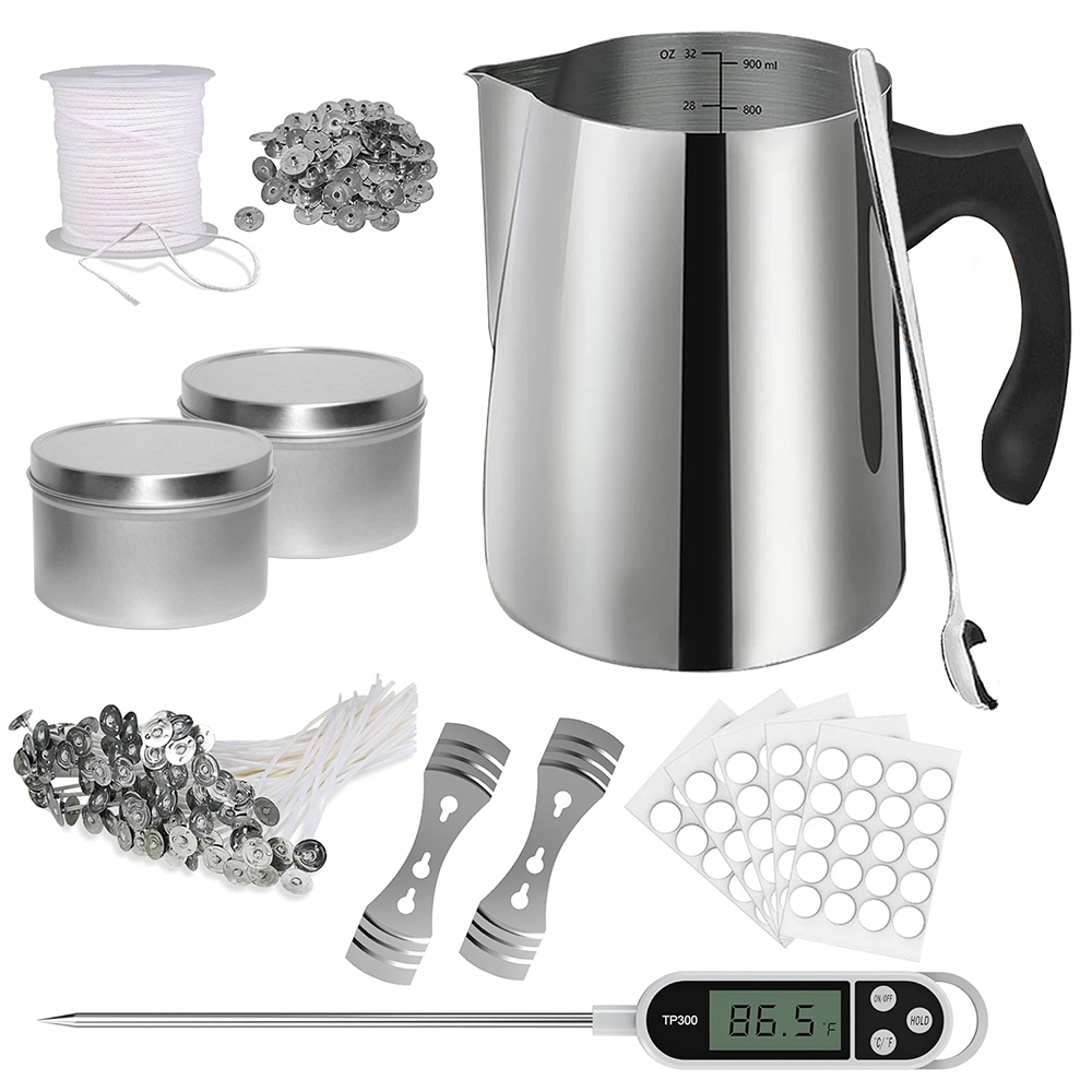 Candle Making Jars - Kit inicial para fazer velas, suprimentos,