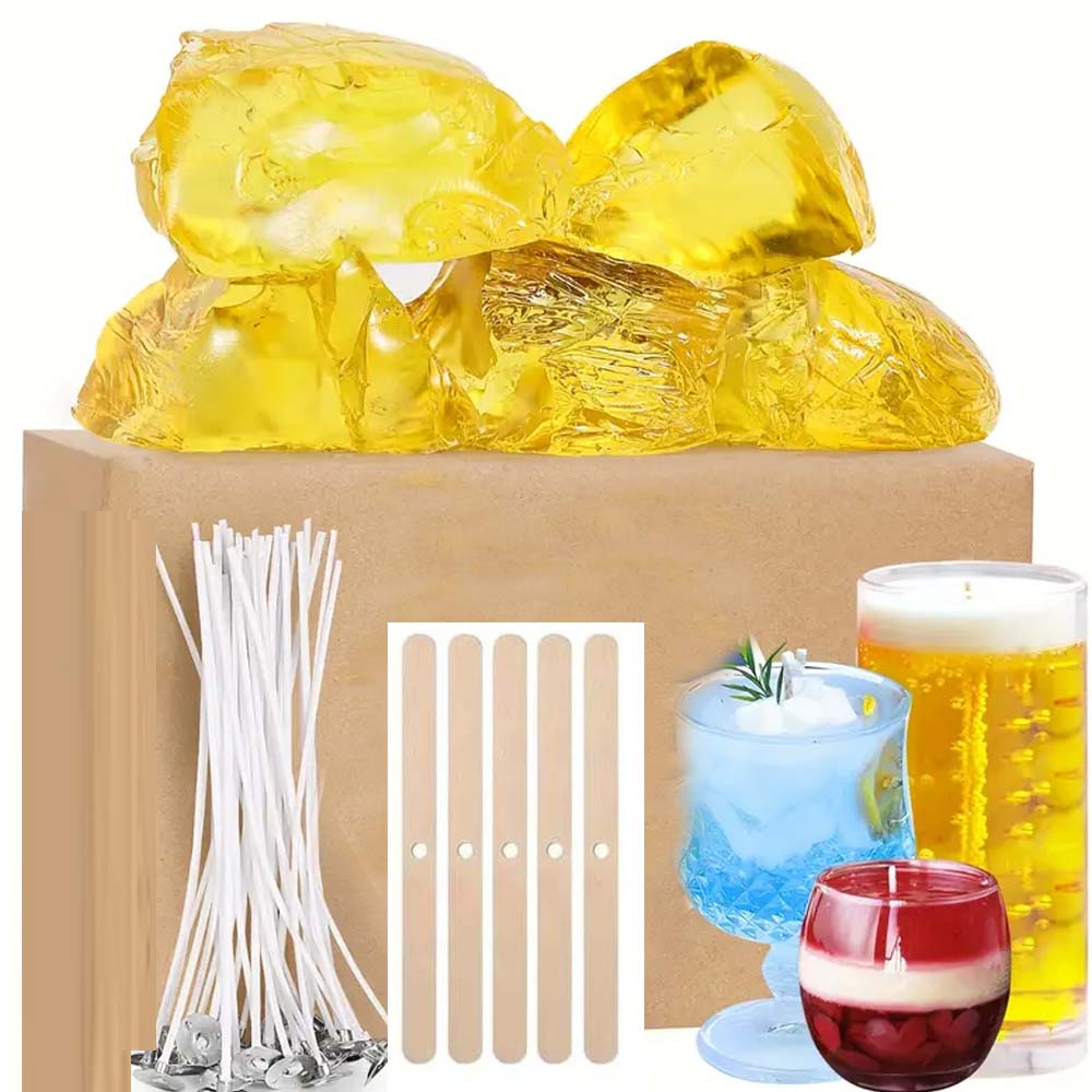 Candle Making Tips - 200g amarelo claro gel geléia cera
