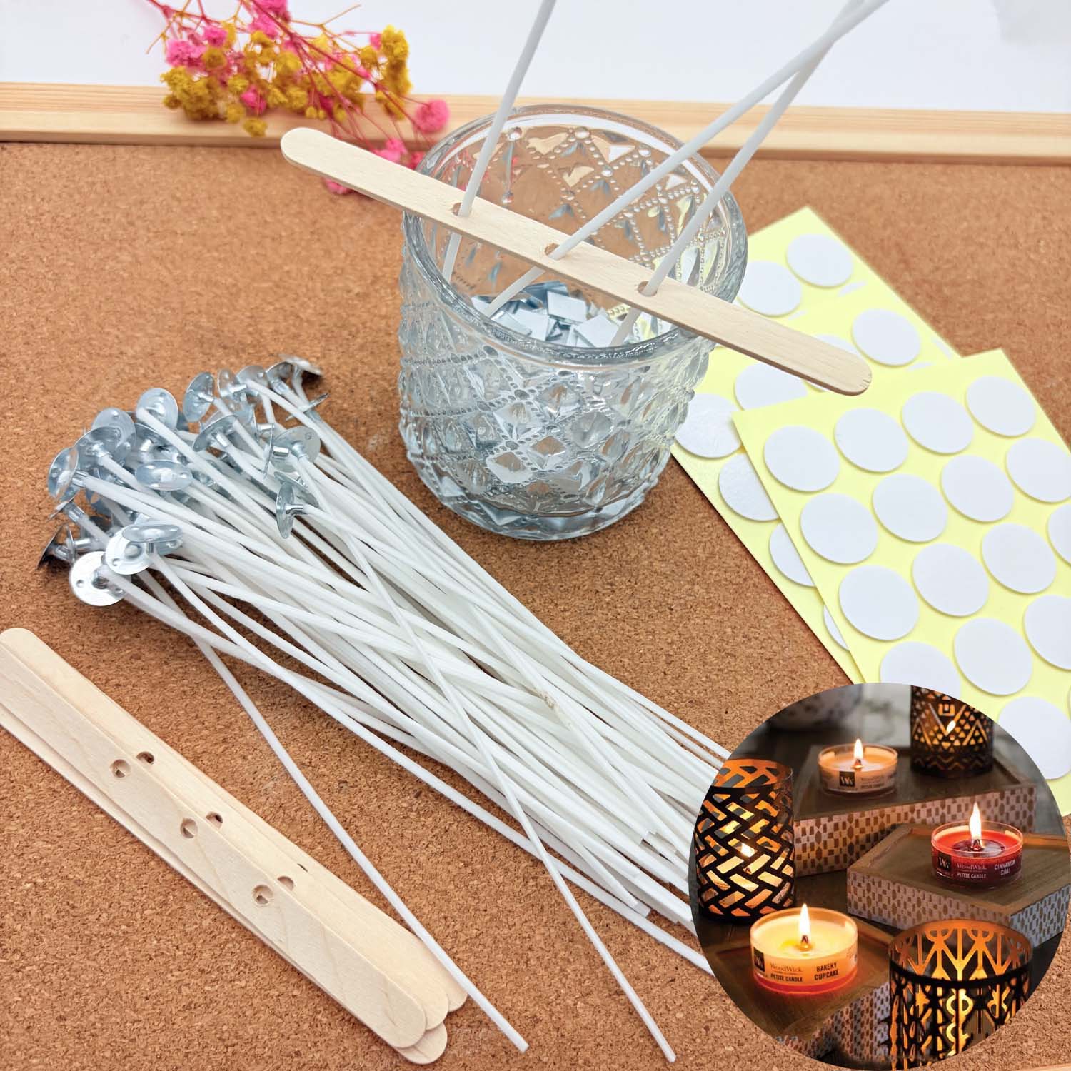 Candle Making Tips - 1 CONJUNTO de Kits DIY para