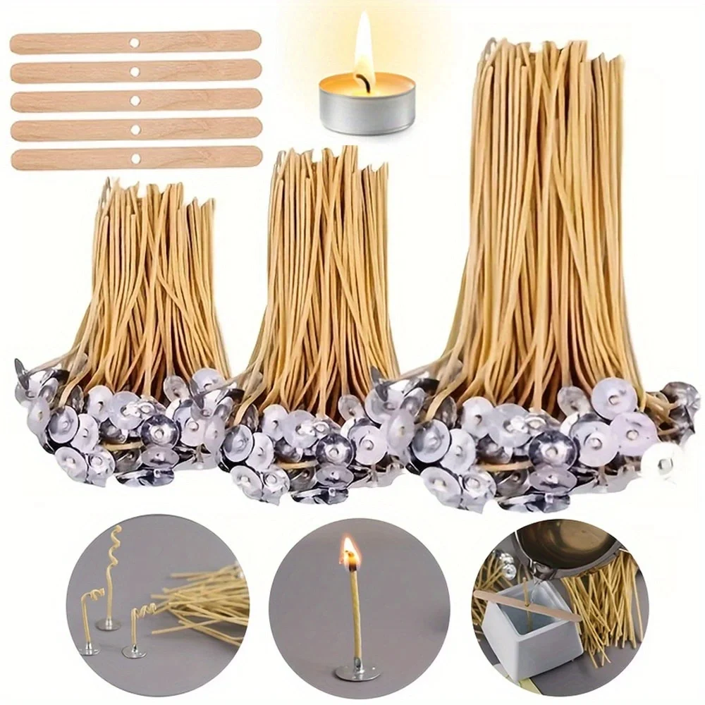 Candle Making Tips - Mechas de vela 50 pçs 8