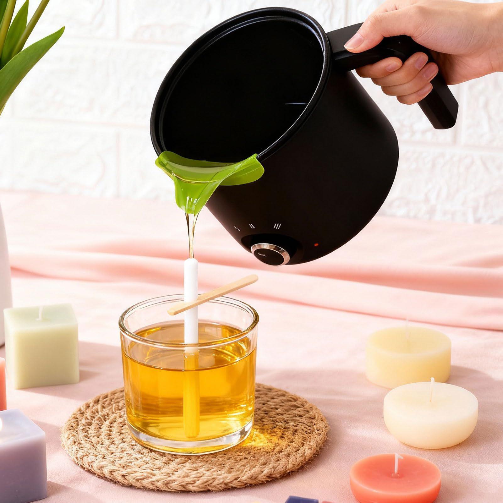 Candle Making Jars - Panela Elétrica Antiaderente para Derreter Cera
