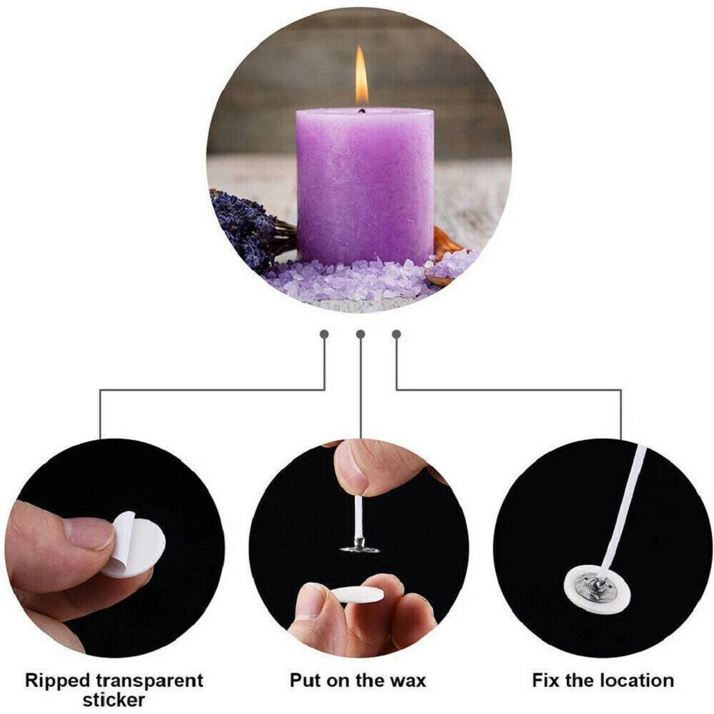 Adhesive Dot Wick - Adesivos de Espuma para Pavio de