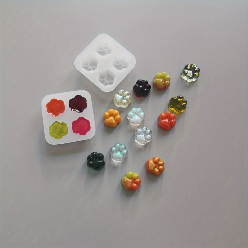 Candle Making Equipment - Conjunto de Moldes de Silicone com