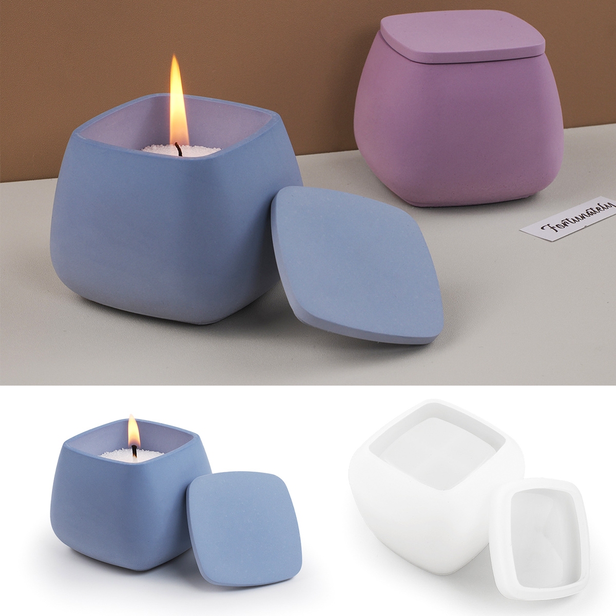 Molde de silicone para jarra d - Candle Making Jars avaliação e preço