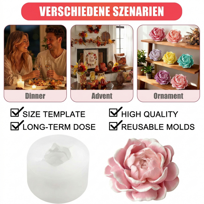 Molde de silicone para vela em - Candle Making Jars avaliação e preço