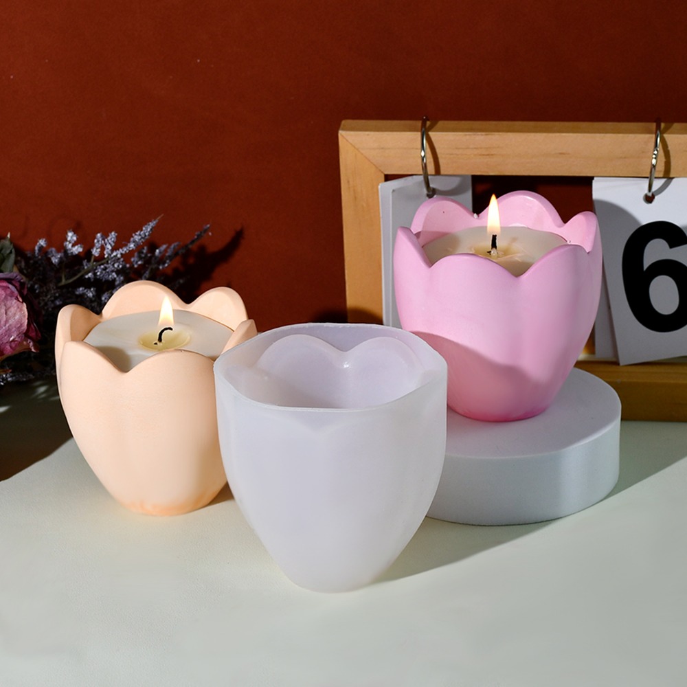 Suporte de vela de tulipa, mol - Candle Making Tips avaliação e preço