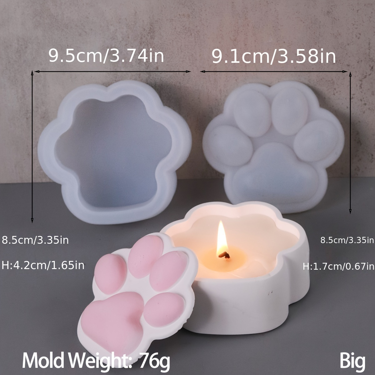 Caixa de armazenamento de garr - Candle Making Jars avaliação e preço