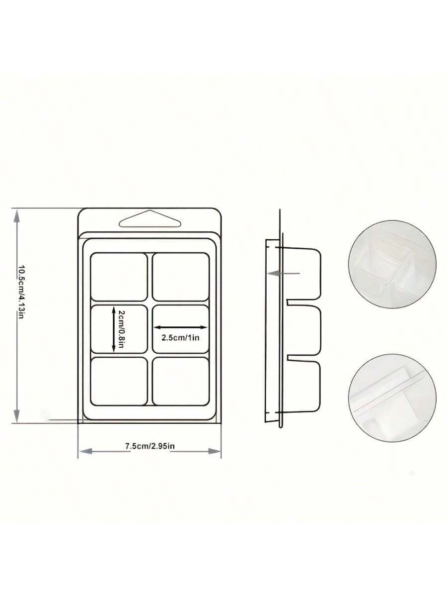 Bandeja retangular de molde de - Candle Making Tips avaliação e preço