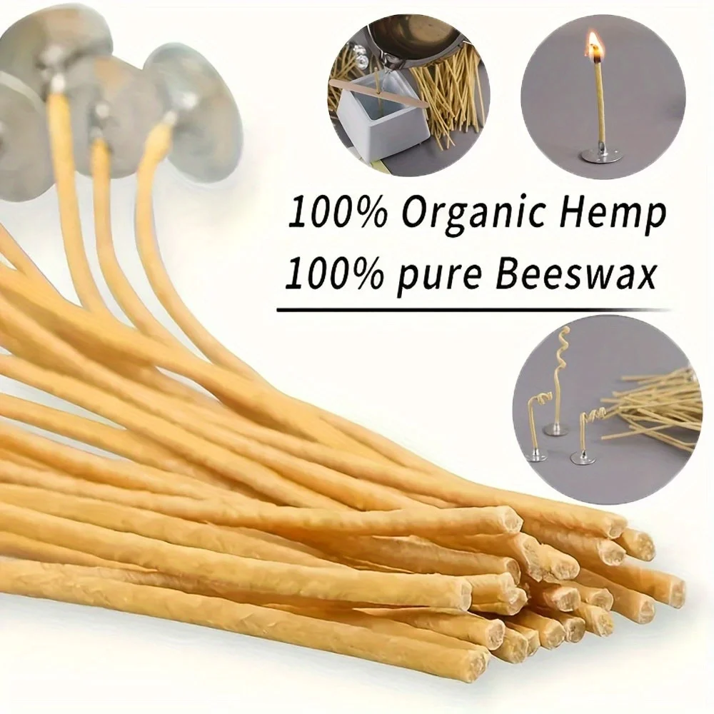 Mechas de vela 50 pçs 8 Polega - Candle Making Tips avaliação e preço