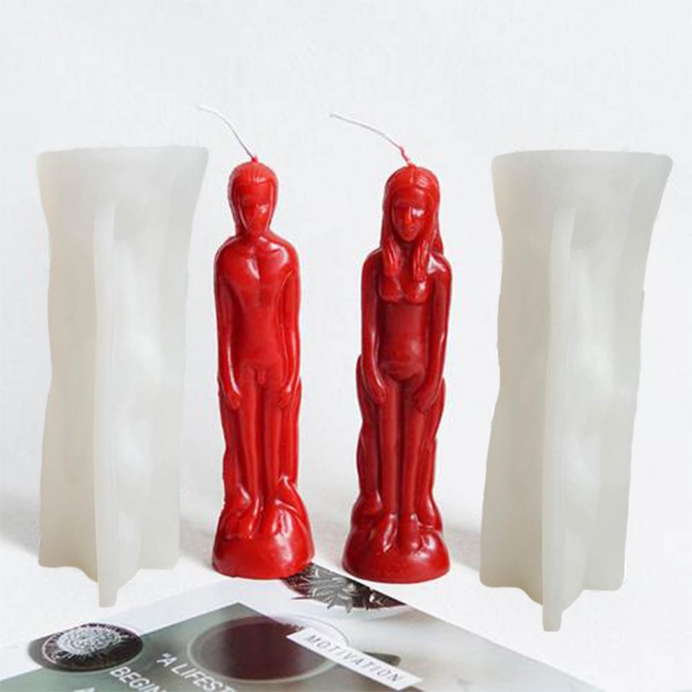 Diy molde de vela humanóide mo - Candle Making Business avaliação e preço