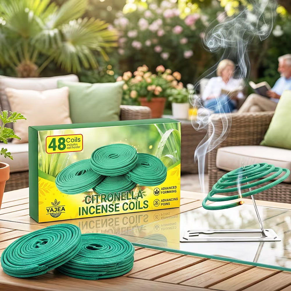 48 Espirais Grandes de Capim-L - Uv Inhibitor Candle avaliação e preço