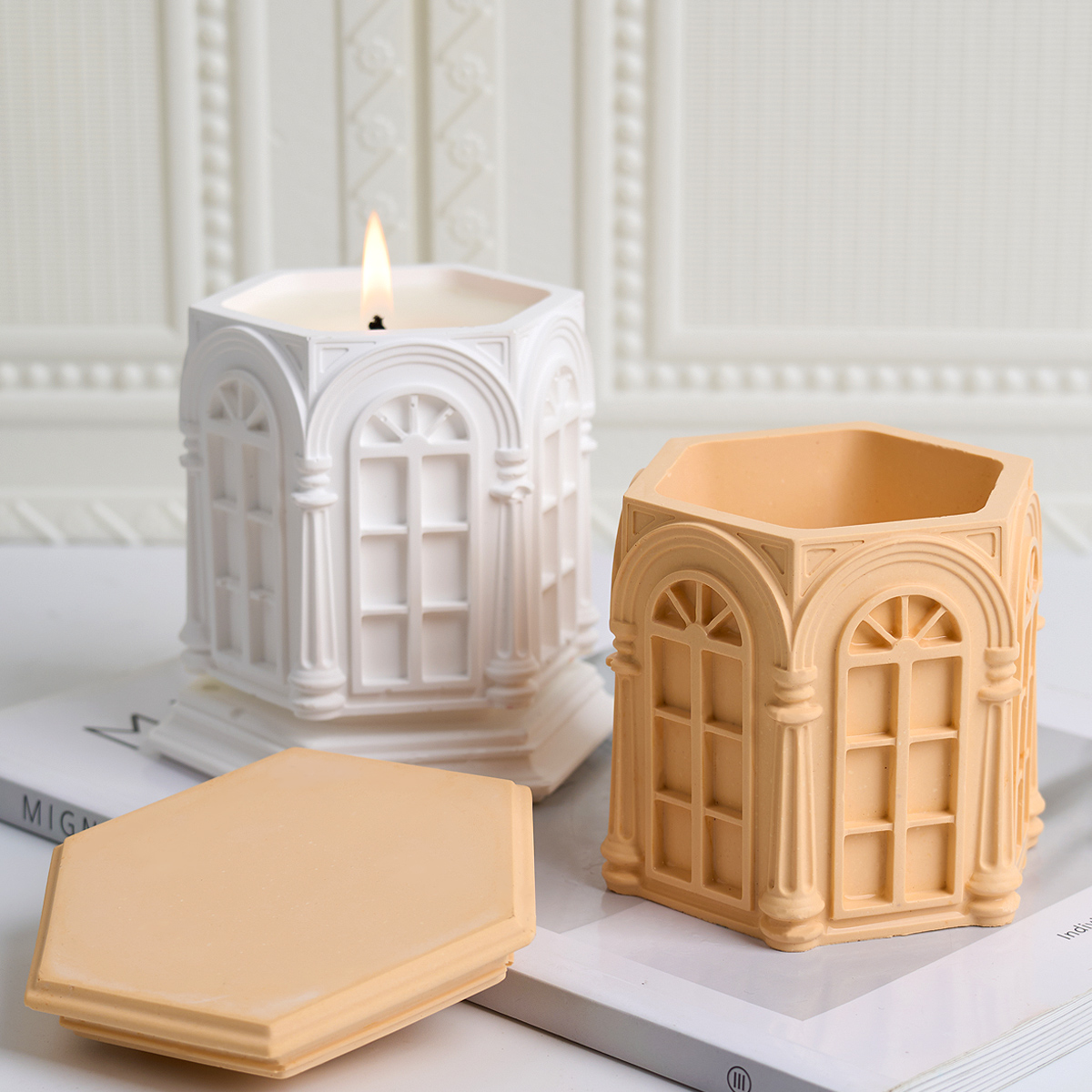 Diy vintage vela jar recipient - Candle Making Jars avaliação e preço