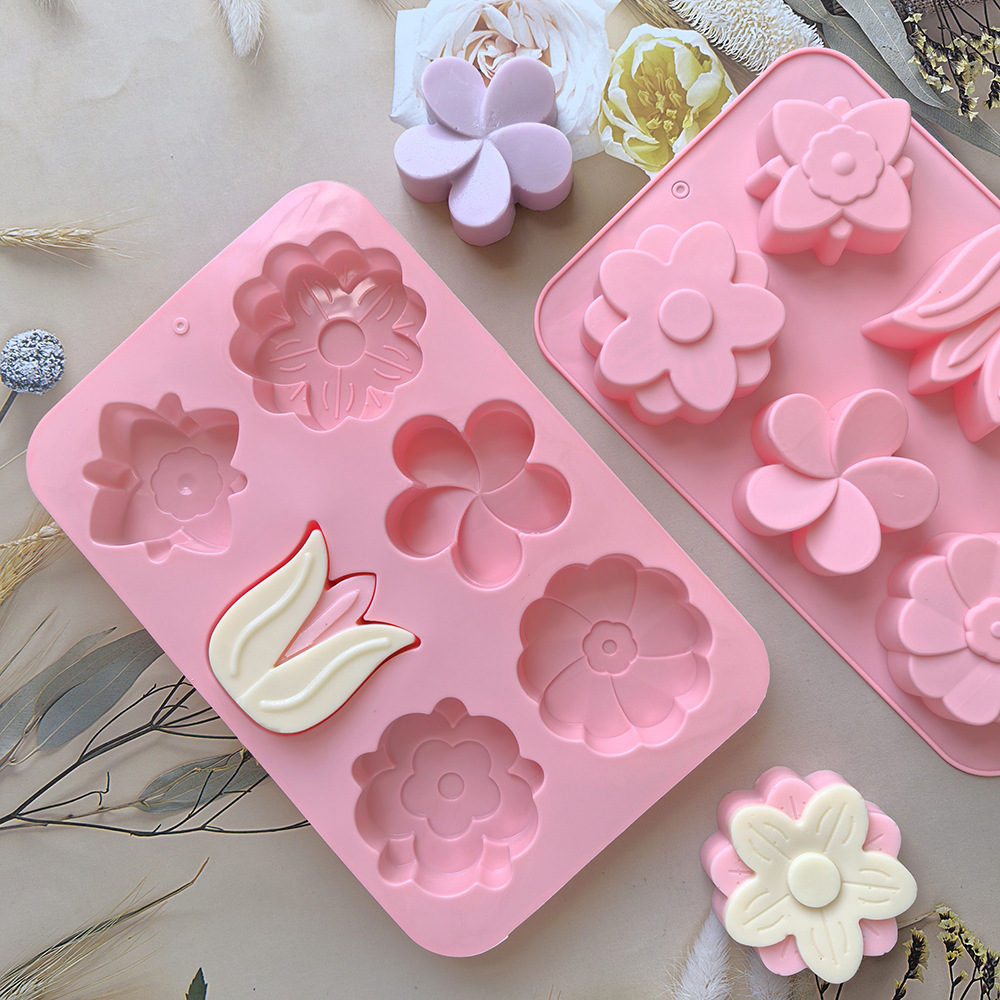 Moldes de Silicone para Flores - Candle Making Equipment avaliação e preço