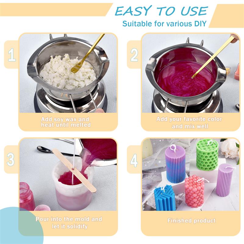 100/500g/1kg cera de soja pura - Candle Making Los Angeles avaliação e preço