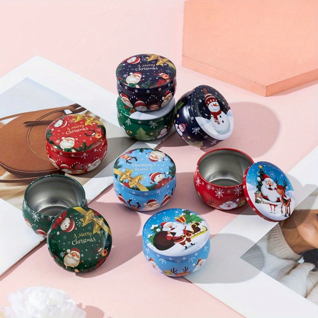 10 frascos de velas festivos d - Candle Making Jars avaliação e preço