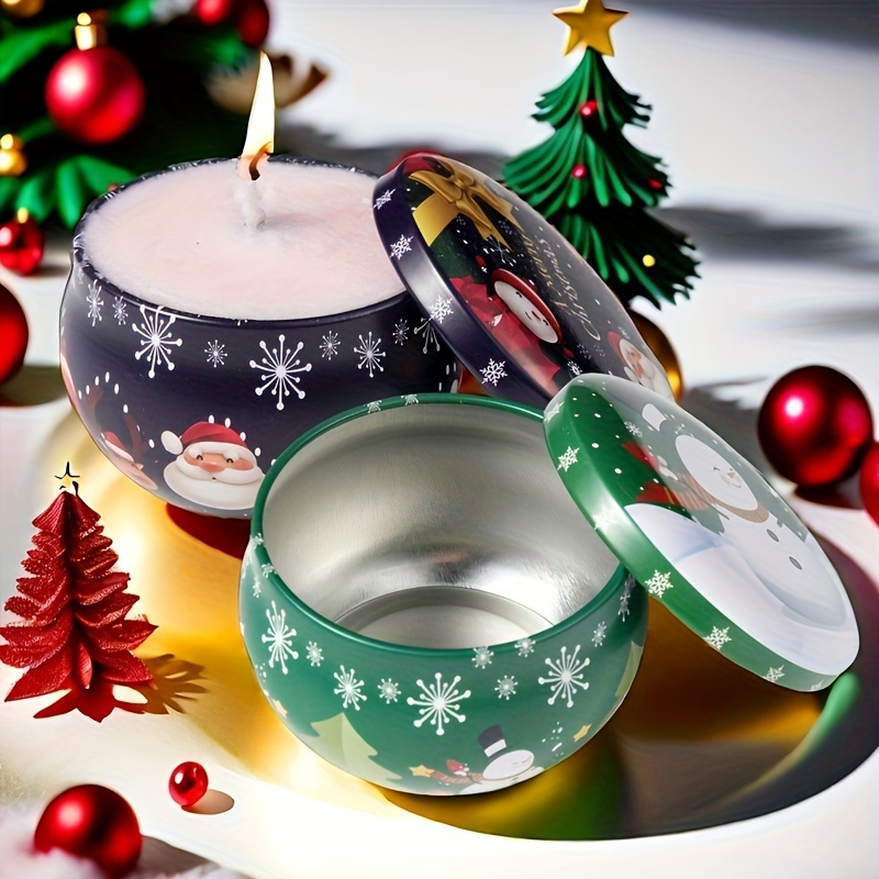 10 frascos de velas festivos d - Candle Making Jars avaliação e preço